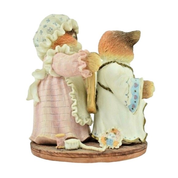 Enesco Calico KittensYou've Earned Your Wings Limited Edition Figurine - Picture 3 of 5